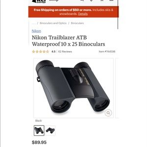 Nikon Trailblazer binoculars